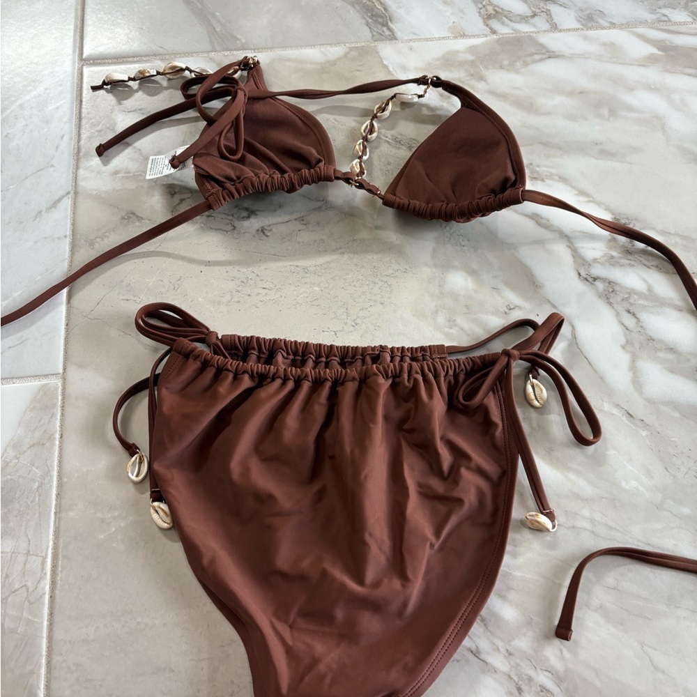 Wild Fable Brown Bikini Set - Picture 4 of 5